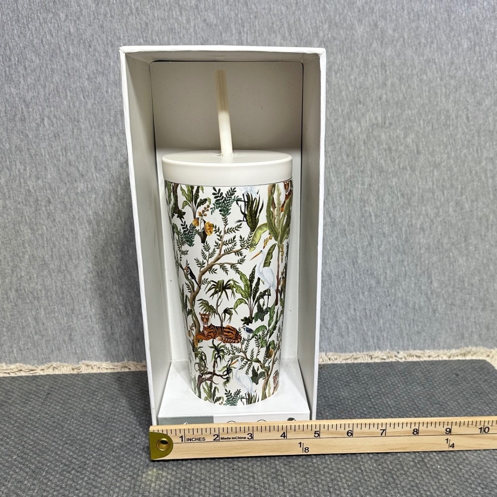 Hydrapeak Traveler 25oz Insulated Tumbler Artisan Collection Jungle Tiger Print - Picture 7 of 7